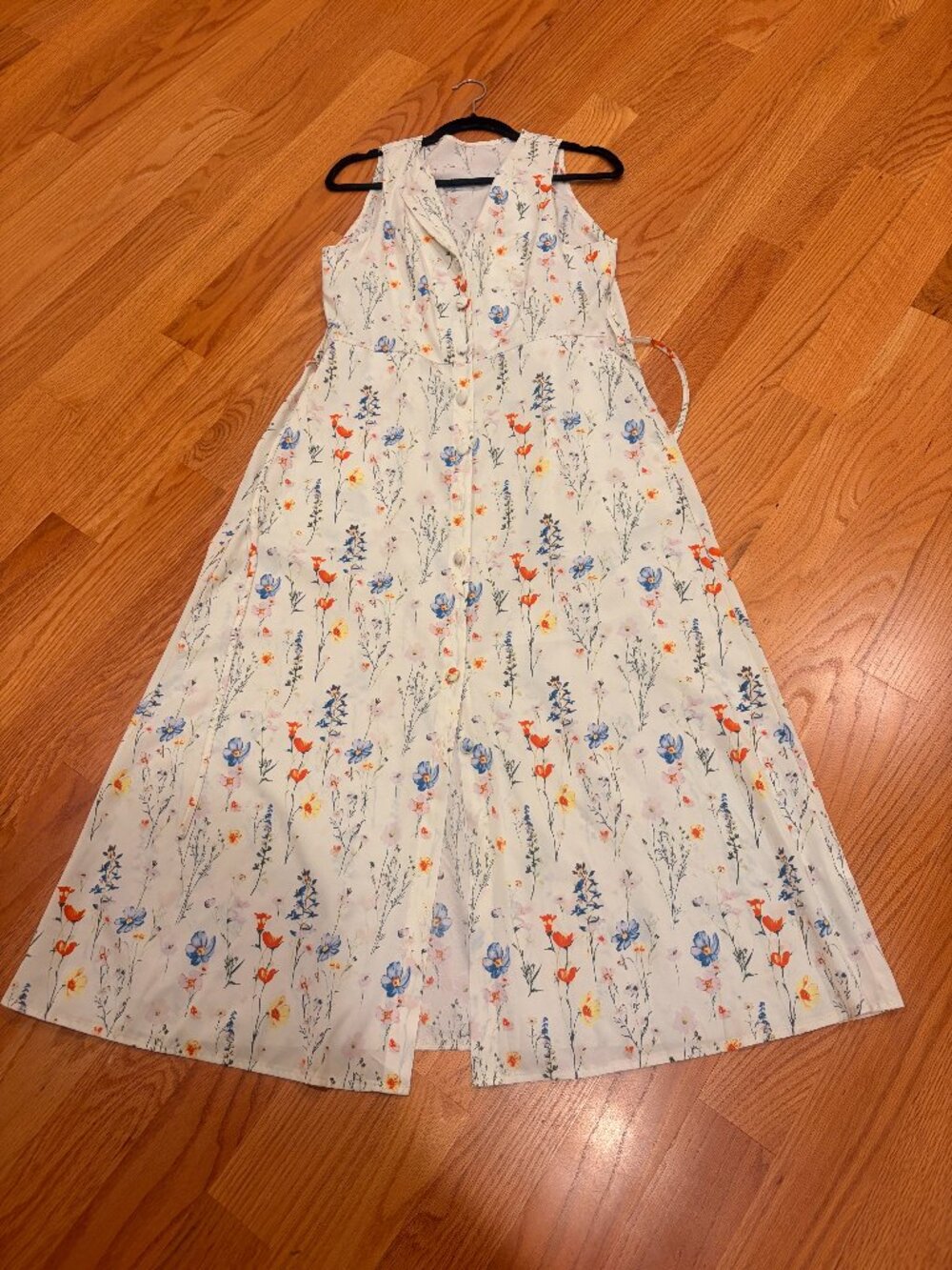 SHEIN Floral Wide Leg Sleeveless Dress (Brand New No Tags)